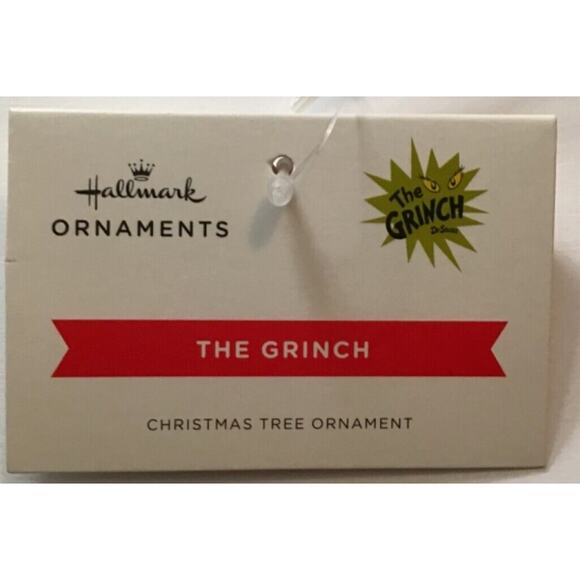 GRINCH DR SEUSS Ornament Christmas Tree Official License "Grinchy Pose" - Picture 5 of 5